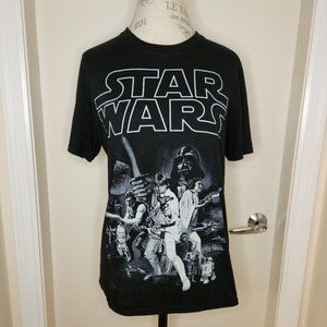 Vintage black Star Wars tshirt
